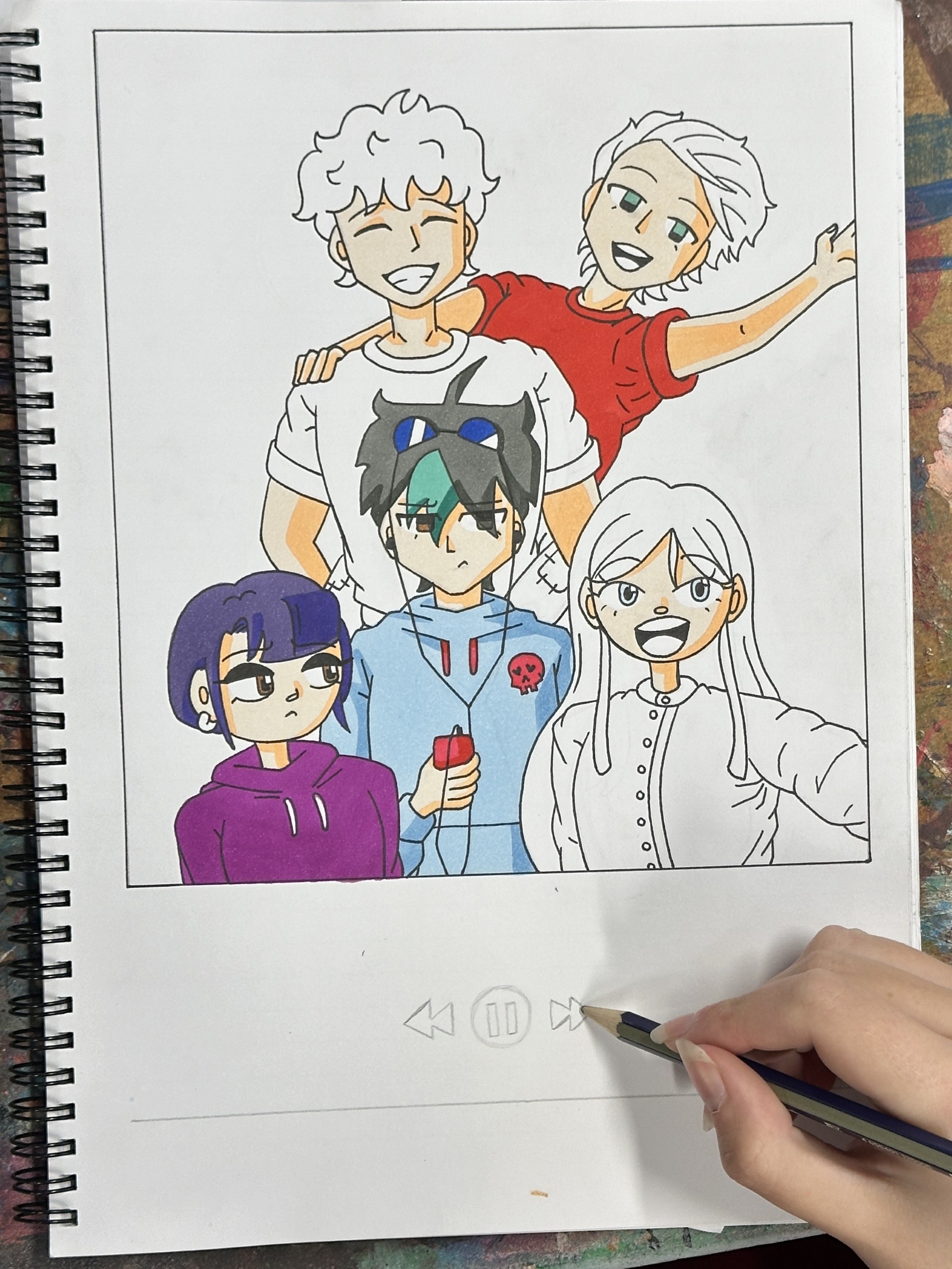 thumbnail_Art_of_Anime_Manga_Drawing_Course_Art_Student_WIP